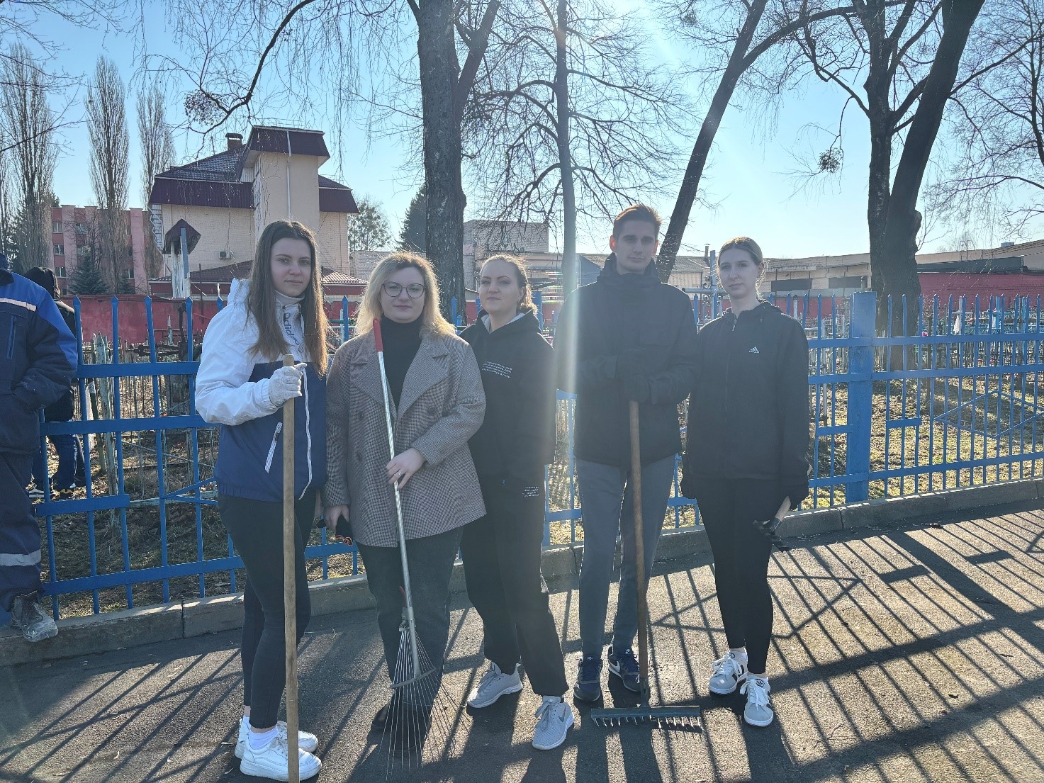 Участие в благоустройстве воинских захоронений