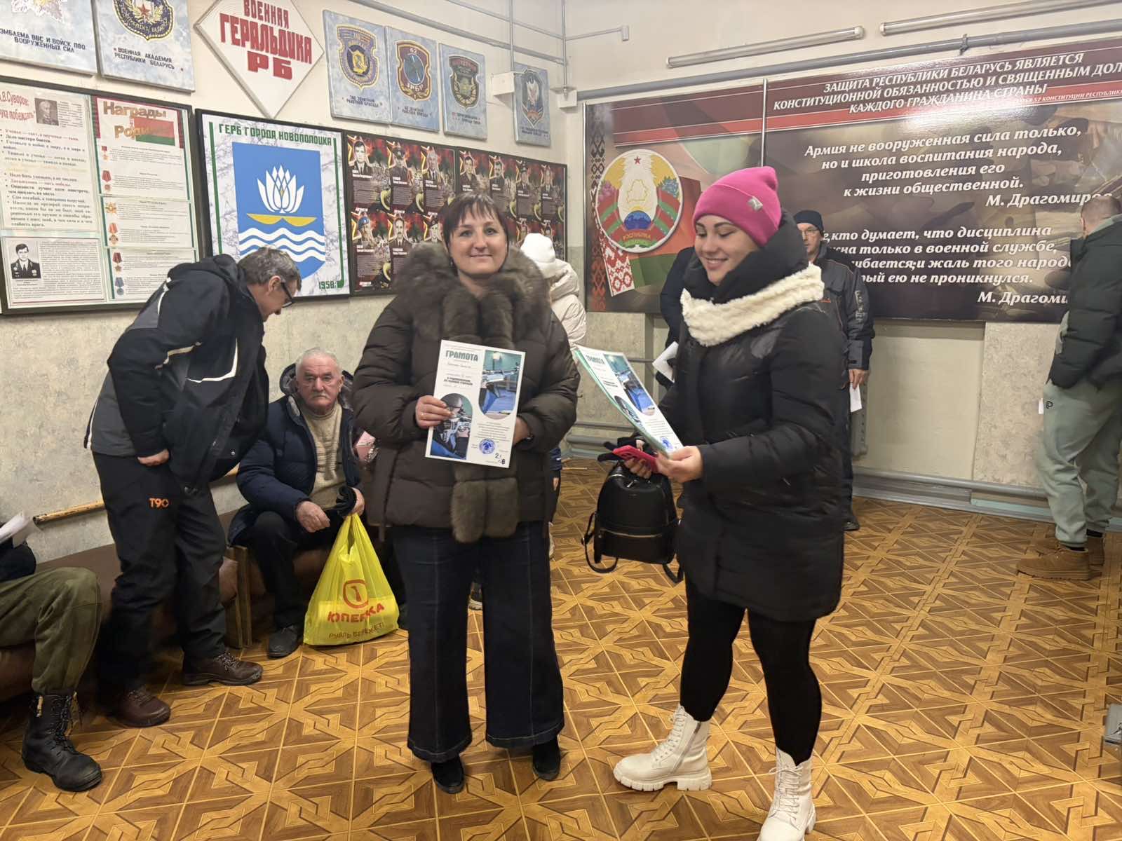 Работники ИМНС по г. Новополоцку приняли участие в соревнованиях по пулевой стрельбе