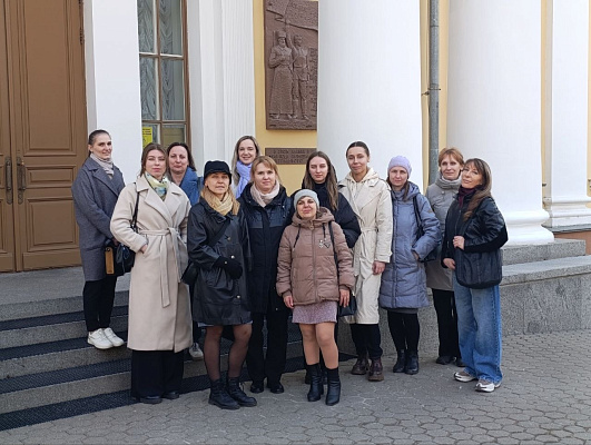 Посещение выставки «Сожженные деревни Гомельщины» 